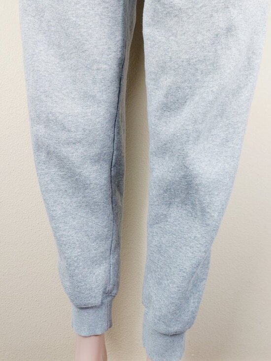 Nike Women's Heathered Grey Sportswear Phoenix Fleece High-Waisted Jogger Size M - Picture 4 of 10